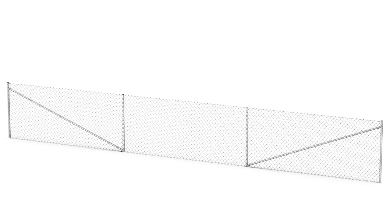 Stängselpaket 25m - Vfz 1200x50 mm